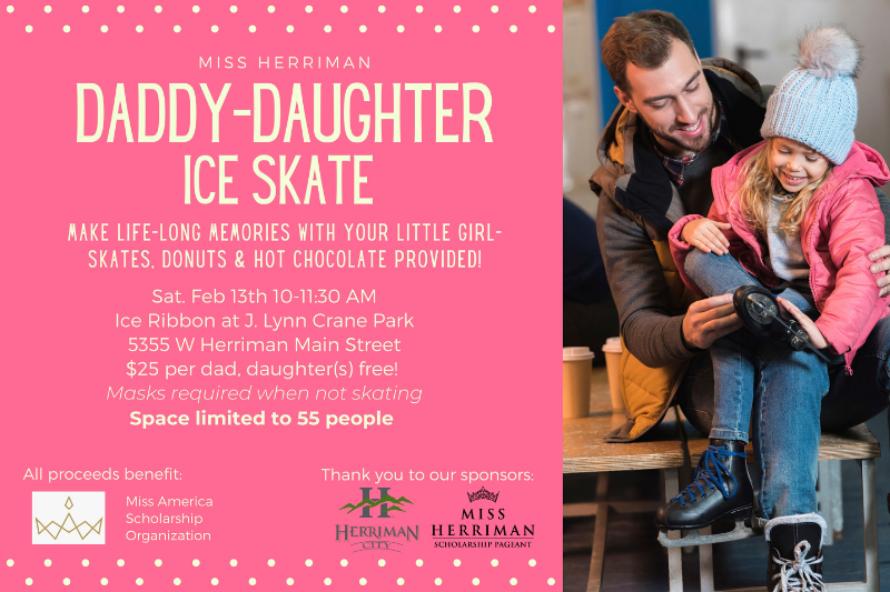 Miss Herriman Daddy-Daughter Ice Skate Flier