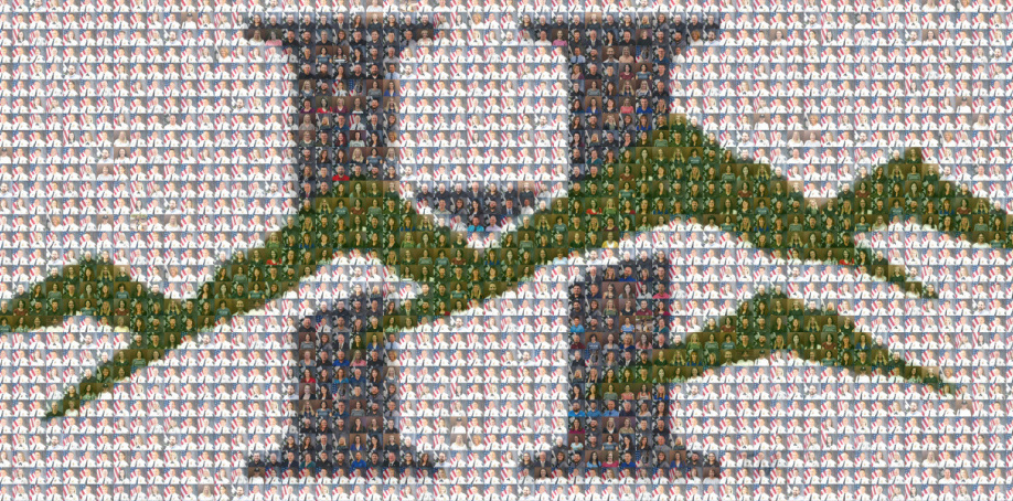 City logo made of individual images of Herriman City employees
