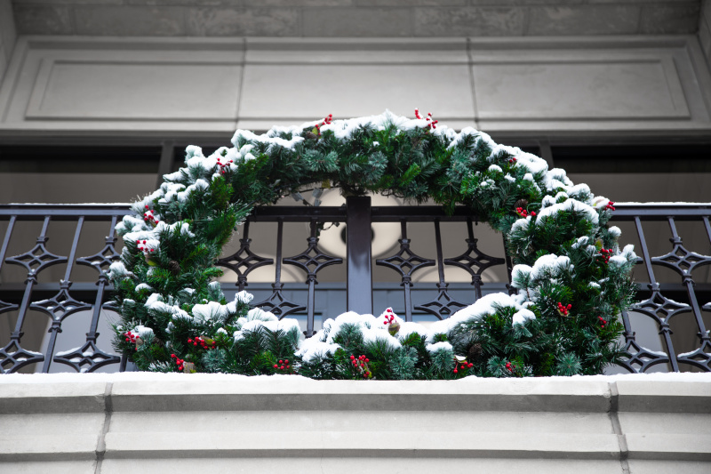 City Hall Christmas Wreath