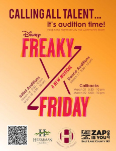 Freaky Friday Auditions