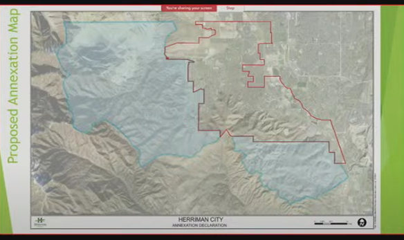 Proposed Annexation Declaration map
